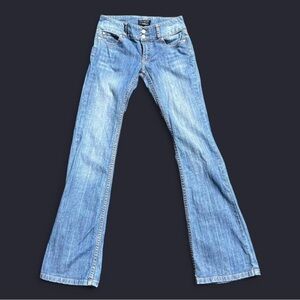 Vintage Classic Blue Women's Jeans Venus flare